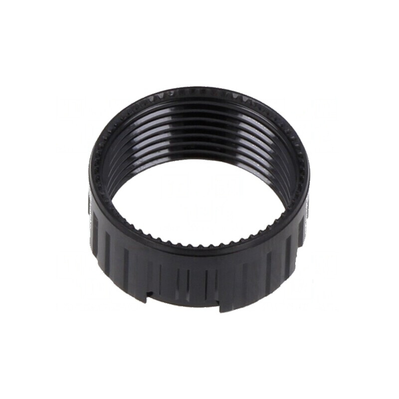 Piuliță 61 Ø16mm Corp Negru din Plastic - Accesorii pentru Construcții și Reparații | Electronic-mag.ro | Componente Electronice