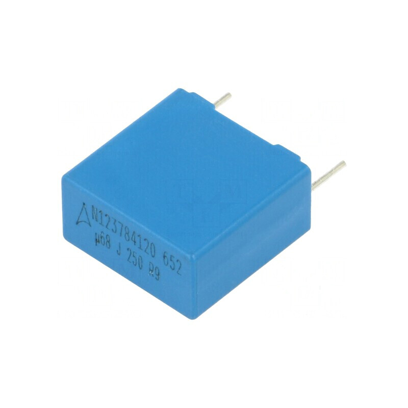 Condensator polipropilenă 680nF 9x17,5x18mm THT ±5% 15mm - Componentă electronică de înaltă performanță | Electronic-mag.ro | Co Condensator polipropilenă 680nF 9x17,5x18mm THT ±5% 15mm - Componentă electronică de înaltă performanță | Electronic-mag.ro | Co
