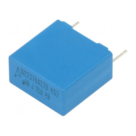 Condensator polipropilenă 680nF 9x17,5x18mm THT ±5% 15mm - Componentă electronică de înaltă performanță | Electronic-mag.ro | Co