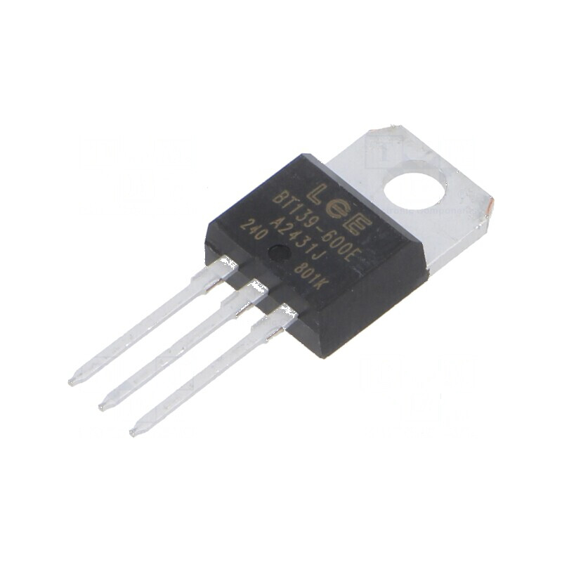 Triac 600V 16A TO220AB - Controler de Putere Igt 10mA Ufmax 1,6V pentru Aplicații Industriale | Electronic-mag.ro | Componente E
