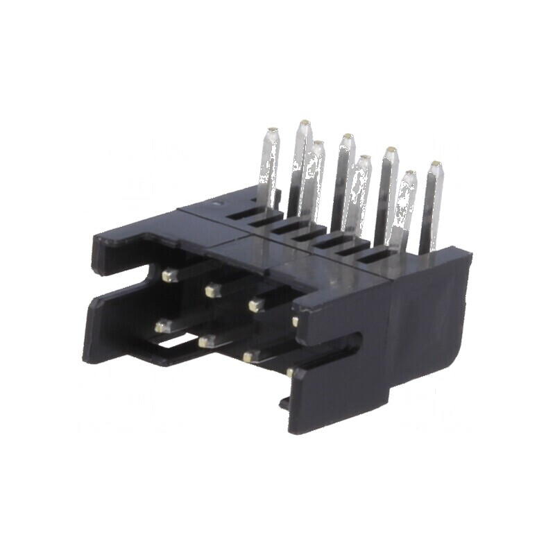 Conector PCB-cablu/PCB soclu tată PIN 8 DF11 2mm THT - Componentă electronică de înaltă calitate | Electronic-mag.ro | Component