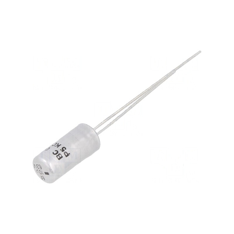 Condensator Electrolitic THT 10µF 63VDC Ø5x11mm ±20% - Componentă Electronică de Înaltă Calitate | Electronic-mag.ro | Component