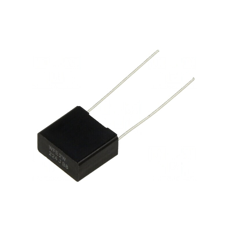Condensator Polipropilenă ECWFE 220nF THT 13x12x6mm ±5% | Electronic-mag.ro | Componente Electronice
