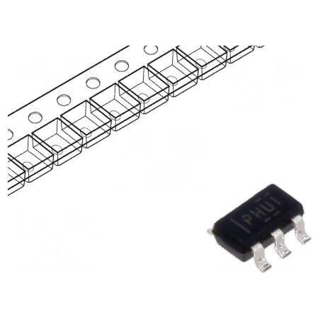 Stabilizator de tensiune LDO nereglabil 3,3V 0,2A SOT23-5 pentru aplicații electronice | Electronic-mag.ro | Componente Electron