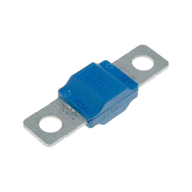 Siguranță auto 100A 32VDC MIDIVAL, 40mm - Dispozitiv de protecție electrică | Electronic-mag.ro | Componente Electronice