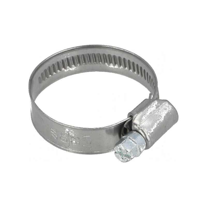 Colier de strângere cu şurub W 12mm, pentru crimpare 25-40mm DD W2 | Electronic-mag.ro | Componente Electronice Colier de strângere cu şurub W 12mm, pentru crimpare 25-40mm DD W2 | Electronic-mag.ro | Componente Electronice