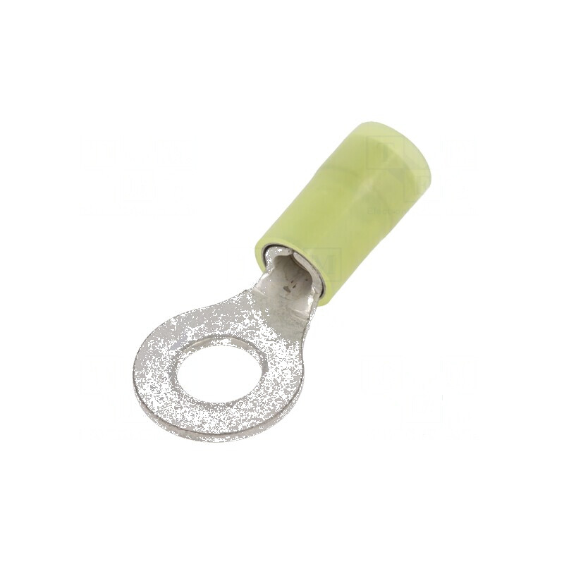 Vârf inelar M6 cupru cositorit izolată pentru cabluri 2,5÷6mm² - temperatură operare -55÷105°C | Electronic-mag.ro | Componente Vârf inelar M6 cupru cositorit izolată pentru cabluri 2,5÷6mm² - temperatură operare -55÷105°C | Electronic-mag.ro | Componente