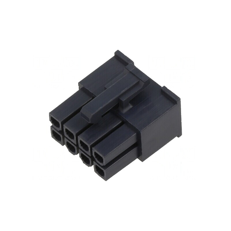 Conector cablu-cablu/PCB Mini-Fit Jr 4,2mm, mufă mamă, 8 PIN | Electronic-mag.ro | Componente Electronice