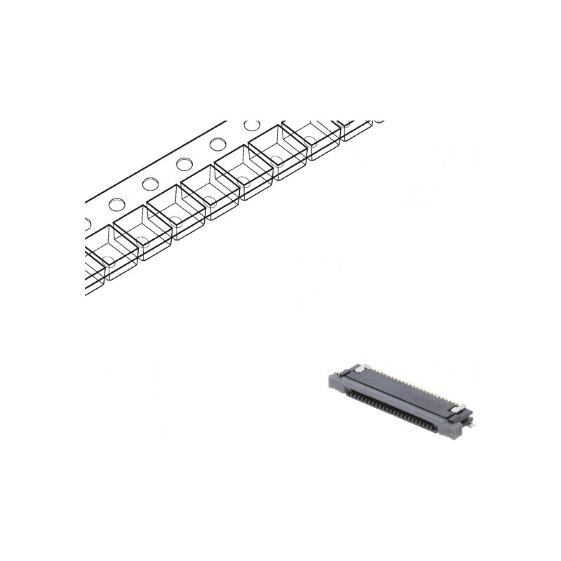 Conector FFC/FPC Orizontal 24 PIN Inferior ZIF - Conector de înaltă calitate pentru aplicații electronice | Electronic-mag.ro | Conector FFC/FPC Orizontal 24 PIN Inferior ZIF - Conector de înaltă calitate pentru aplicații electronice | Electronic-mag.ro |