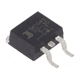 Diodă Schottky SMD 45V 10A D2PAK pentru Redresare - Componentă Electronică de Înaltă Performanță | Electronic-mag.ro | Component