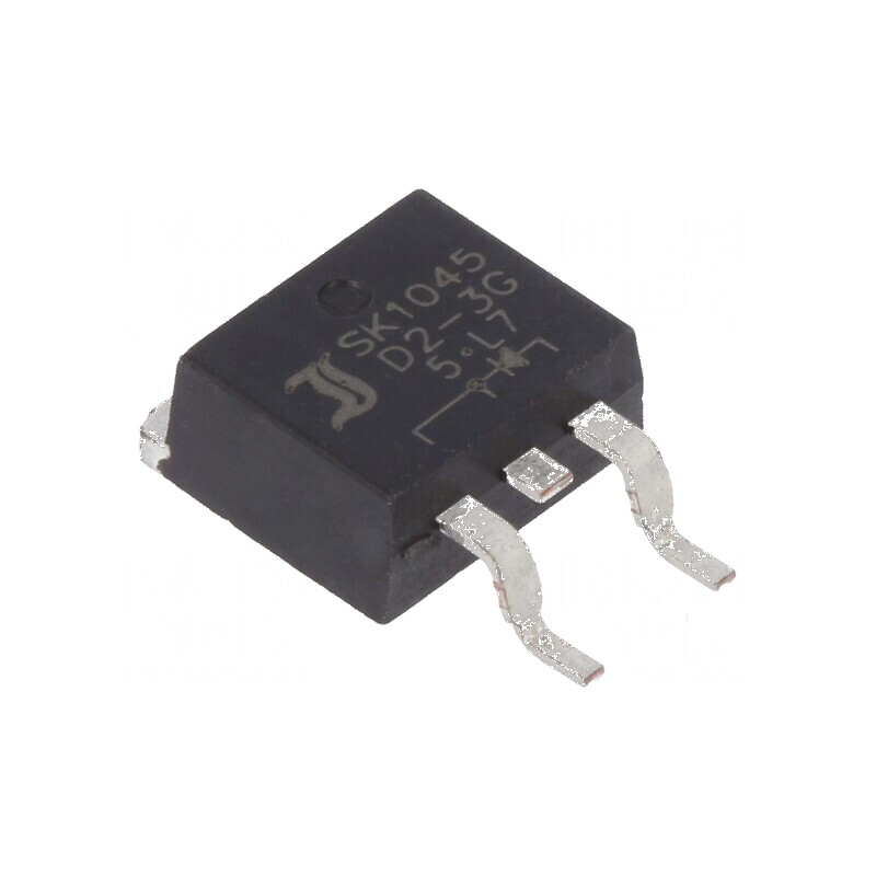 Diodă Schottky SMD 45V 10A D2PAK pentru Redresare - Componentă Electronică de Înaltă Performanță | Electronic-mag.ro | Component