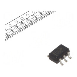 IC Digital NOT CMOS SMD SC70-5 - Tensiune de Funcționare 0,8÷2,7VDC, Interval de Temperatura -40÷85°C, Consumul de Energie 1 | E