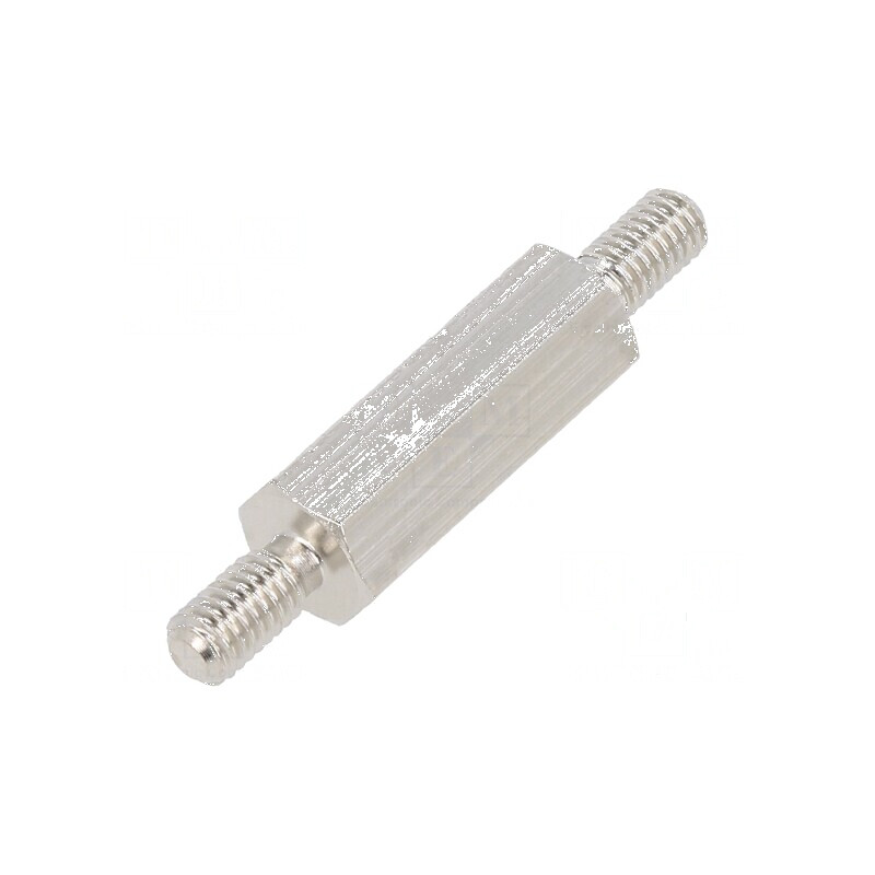 Piuliță Distanțieră Filetată 15mm, Filet Exterior M3, Hexagonală - Accesorii pentru Montaj | Electronic-mag.ro | Componente Elec