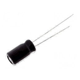 Condensator Electrolitic Low ESR THT 2200uF 25VDC Ø16x25mm pentru Aplicații Electronice | Electronic-mag.ro | Componente Electro