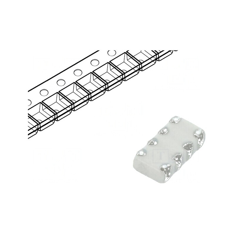 Condensator ceramic MLCC 10nF 50V X7R pentru rețea de condensatoare | Electronic-mag.ro | Componente Electronice