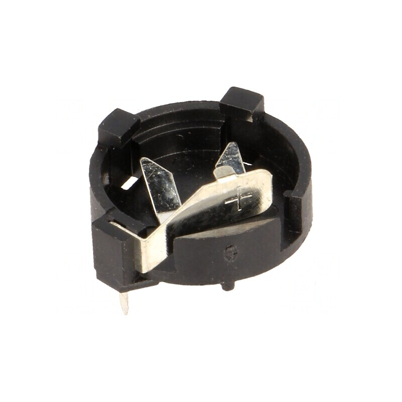 Soclu pentru baterii BR1220/CR1220, compatibil cu baterii tip Nr. 1 | Electronic-mag.ro | Componente Electronice