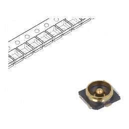 Conector U.FL (IPX/AMC) 50Ω SMT tată tăiat din rolă - Soclu de înaltă calitate pentru aplicații RF | Electronic-mag.ro | Compone