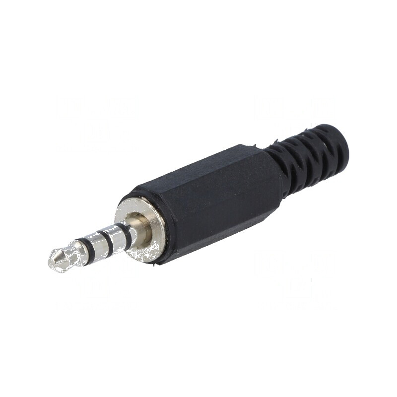 Conector Jack 3,5mm Mufă Tată Stereo cu Manșon Drept - Accesorii Audio Profesionale | Electronic-mag.ro | Componente Electronice
