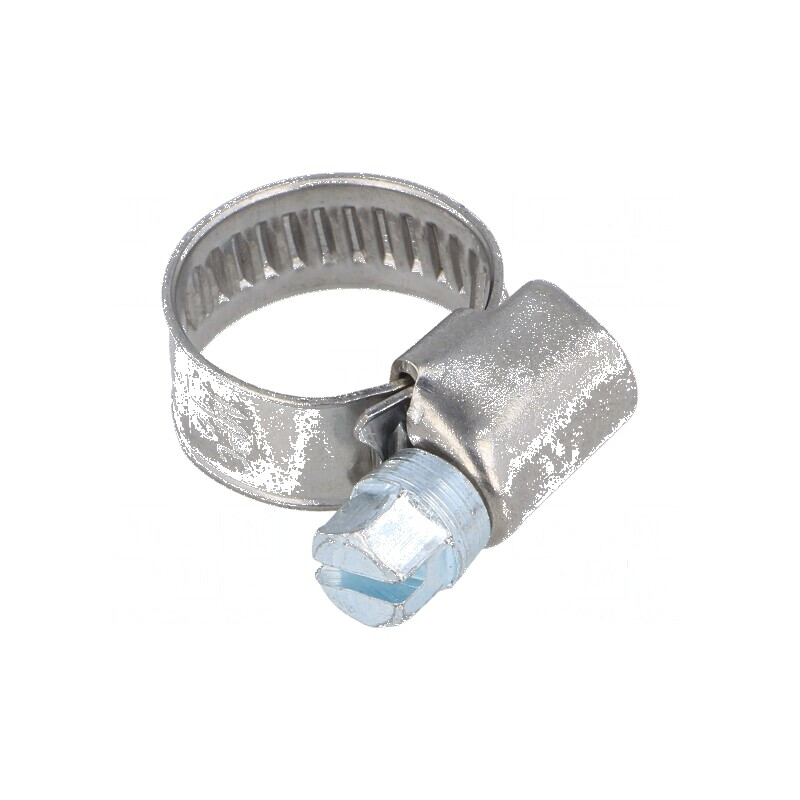 Colier cu şurub de strângere W 9mm, Crimpare 10-16mm, D W4 - Accesorii pentru Îmbinări Tubulare | Electronic-mag.ro | Componente