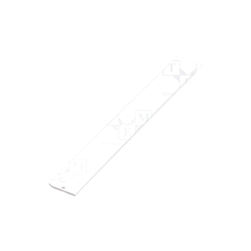 Capac Borne 79,2x10x3,8mm pentru Borne cu 8 Conexiuni - Accesorii Electrice | Electronic-mag.ro | Componente Electronice