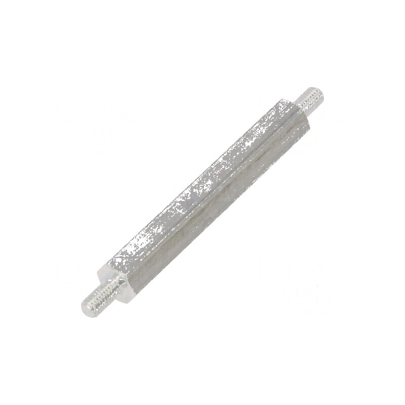 Piuliță Distanțieră Filetată Hexagonală M3 40mm - Accesorii pentru Construcții și Mecanisme | Electronic-mag.ro | Componente Ele
