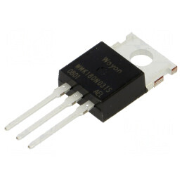 Tranzistor N-MOSFET Unipolar TO220-3 - Componentă Electronică pentru Circuit Integrat | Electronic-mag.ro | Componente Electroni
