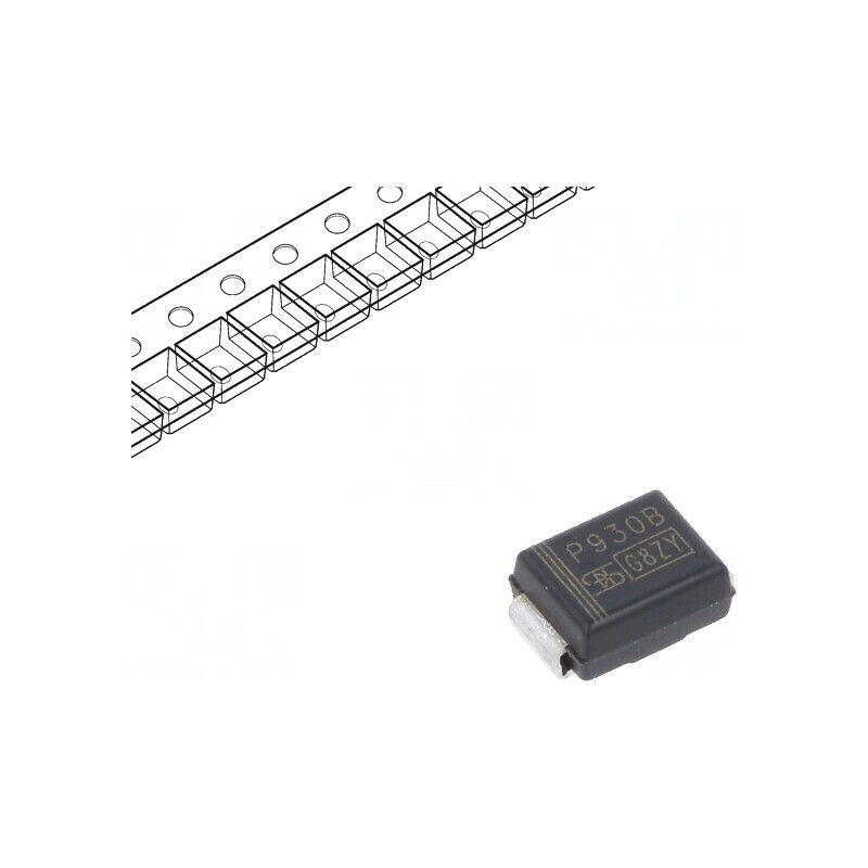 Diodă Zener SMD 3W 16V 94mA SMB - Rolă cu O Singură Diodă | Electronic-mag.ro | Componente Electronice