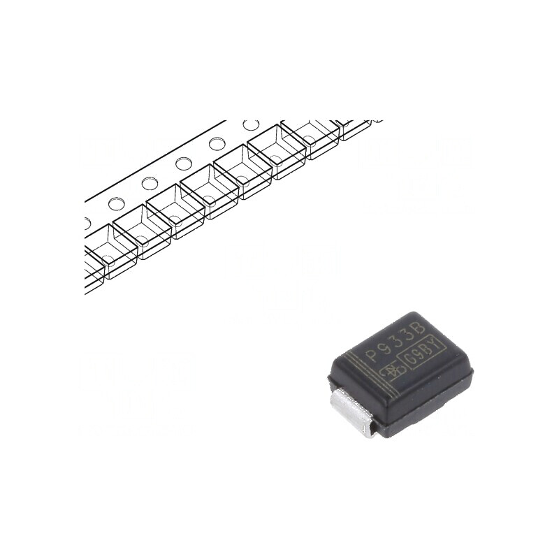 Diodă Zener 3W 22V 68mA SMD - Rola Banda SMB, Diodă Unică pentru Circuit Electric | Electronic-mag.ro | Componente Electronice