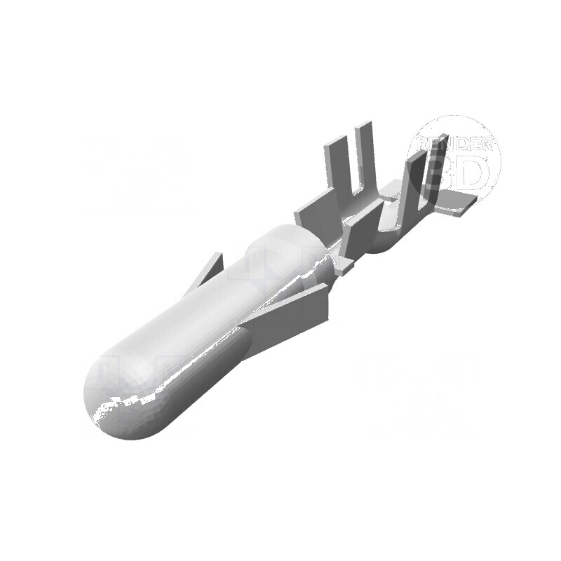 Pin tată din alamă cositorit pentru cabluri 0,5÷2mm² 20AWG÷14AWG - Crimpat, 28A | Electronic-mag.ro | Componente Electronice