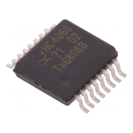 Divizor Digital IC CMOS SMD SSOP16 HC - Contor cu 16 pini | Electronic-mag.ro | Componente Electronice