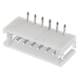 Conector cablu-placă soclu tată ZH 1,5mm PIN 6 SMT 50V 1A pentru aplicații electrice | Electronic-mag.ro | Componente Electronic