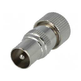 Conector coaxial 9,5mm (IEC 169-2) cu mufă tată drept pe cablu - soluție profesională de interconectare | Electronic-mag.ro | Co