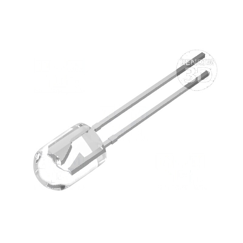 Fototranzistor 5mm cu λp max: 520nm, 60V, Lentilă Transparentă, Putere 50mW | Electronic-mag.ro | Componente Electronice
