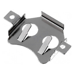 Clips SMD pentru BR1220, BR1225, CL1220, CR1216, CR1220 - Dimensiuni H: 3,2mm, Ø: 12mm | Electronic-mag.ro | Componente Electron