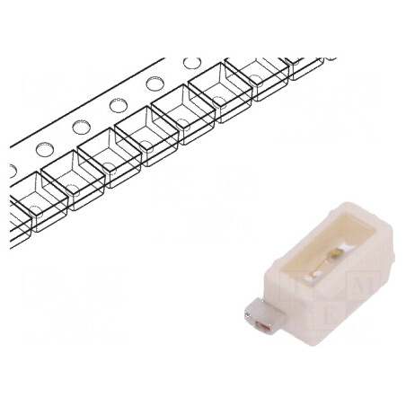 LED SMD 3010 Verde 190-610lm, 56-224mcd, Dimensiuni 3,1x1,2x1,3mm, Unghi de Emisie 120° | Electronic-mag.ro | Componente Electro
