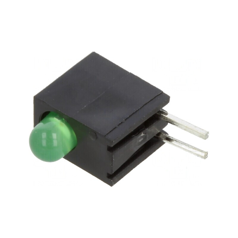 LED 3mm Verzi cu Carcasă - 1 Diode, 20mA, Lentilă Difuză 45° | Electronic-mag.ro | Componente Electronice LED 3mm Verzi cu Carcasă - 1 Diode, 20mA, Lentilă Difuză 45° | Electronic-mag.ro | Componente Electronice