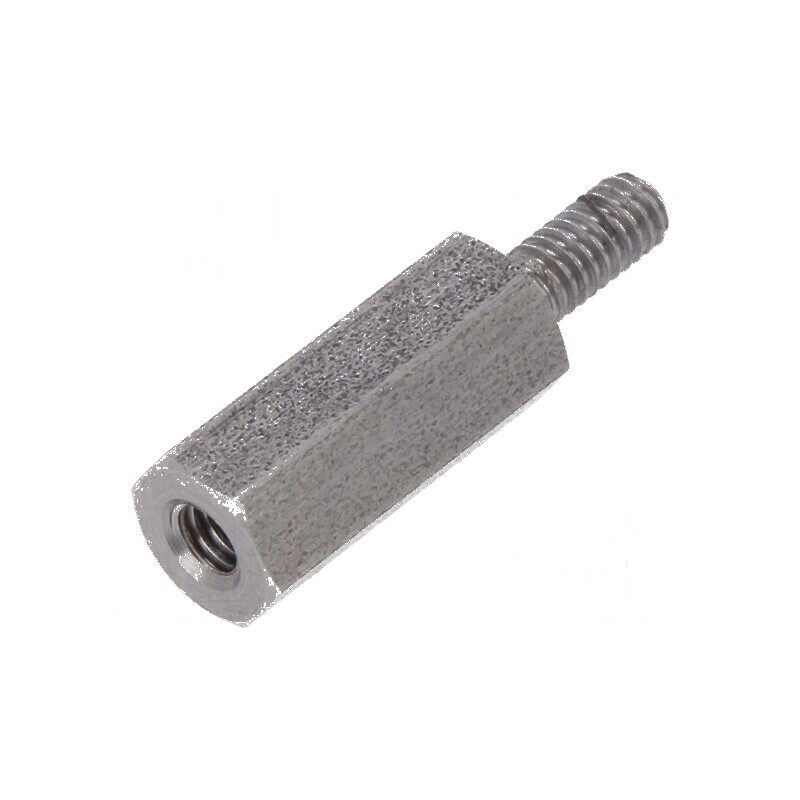 Piuliță Distanțieră Filetată 12mm M2,5 Hexagonală pentru Conexiuni Durabile | Electronic-mag.ro | Componente Electronice