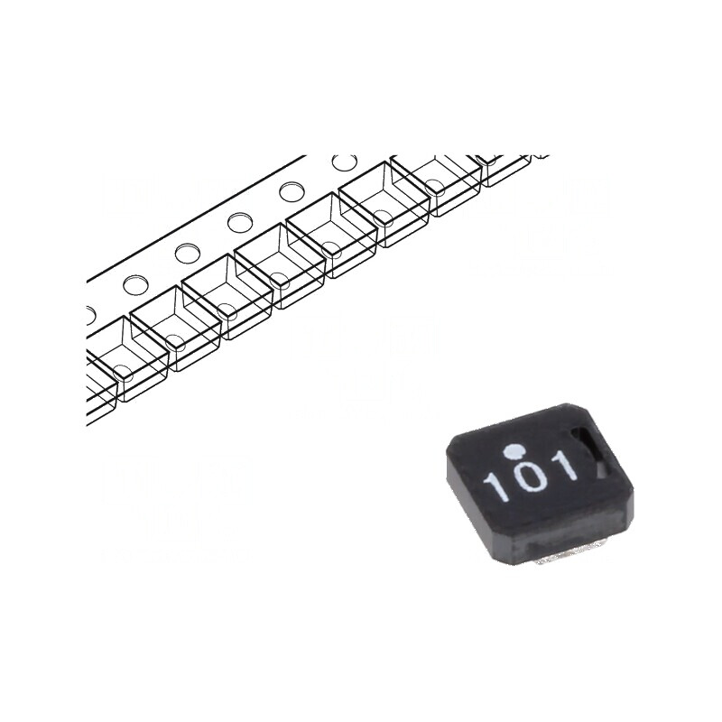 Inductor SMD Ferită 100uH 0,52A 1581mΩ ±20% VLCF - Componentă Electronică de Înaltă Performanță | Electronic-mag.ro | Componente