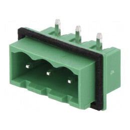 Regletă de Conexiuni Deconectabilă 5,08mm cu 3 Socluri Tată - Soluție Profesională pentru Conexiuni Electrice | Electronic-mag.r