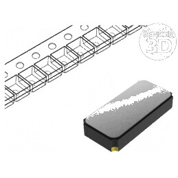 Rezonator cu cuarț 32,768kHz ±20ppm 6pF SMD 3,2x1,5x0,9mm pentru aplicații electronice | Electronic-mag.ro | Componente Electron