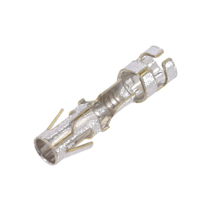 Pin mamă din alamă cositorit 0,5÷2mm² 20AWG÷14AWG crimpat 28A - Conector electric profesional | Electronic-mag.ro | Componente E