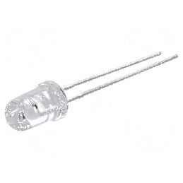 Emițător IR 5mm 860-895nm, 875nm Transparent 38mW 30° THT - Dispozitiv de Emisie Infraroșu pentru Aplicații Industriale | Electr