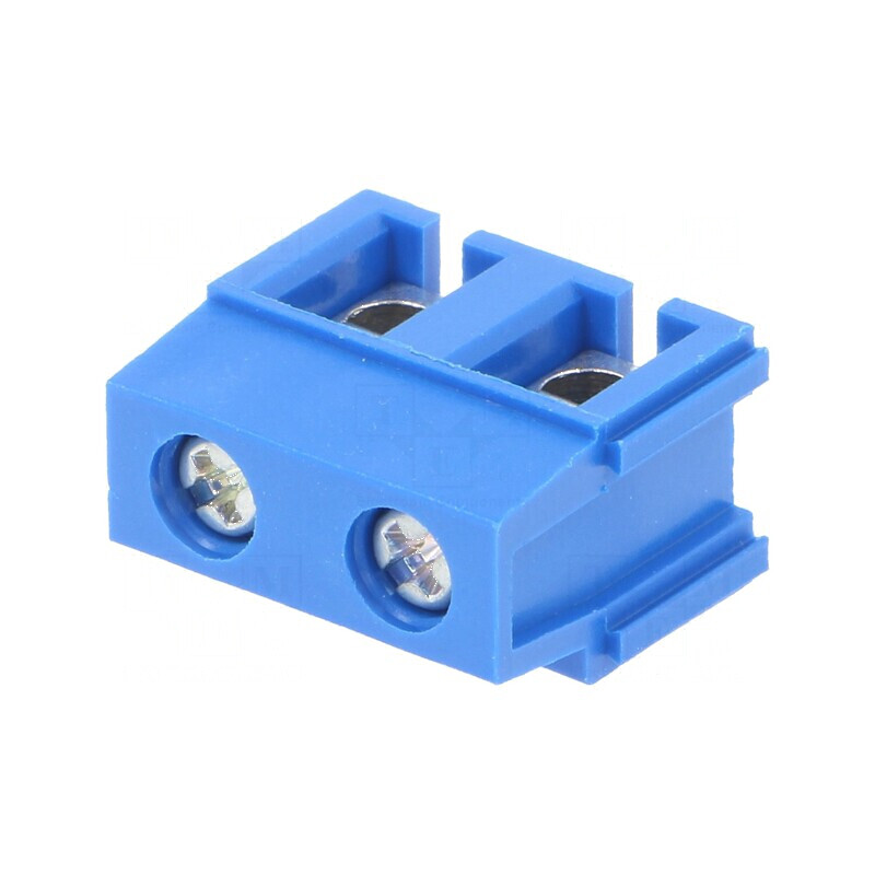 Regletă de Conexiuni pentru PCB 90° - 7,5mm, 2 Piste, 16A | Electronic-mag.ro | Componente Electronice