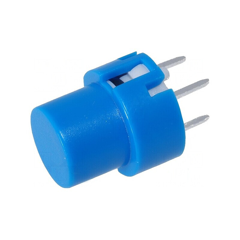 Comutator tastatură Poz: 2 SPST-NO 0,01A/35VDC albastru THT - Comutator electric pentru aplicații de mică intensitate | Electron