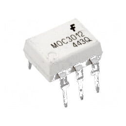 Optotriac MOC301XM 5,3kV DIP6 - Triac cu Canale Multiple pentru Controlul Sarcinilor Elektrice | Electronic-mag.ro | Componente 