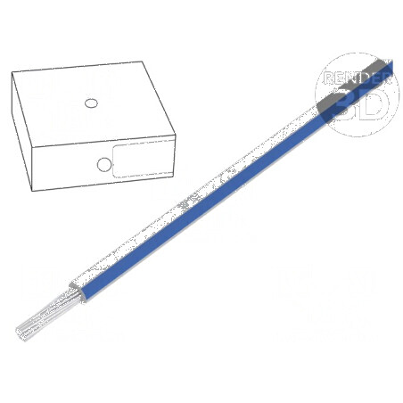 Cablu ÖLFLEX® WIRE MS 2.1 - Cablu litat Cu 0,75mm² PVC alb-albastru pentru aplicații electrice | Electronic-mag.ro | Componente 