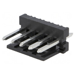 Conector cablu-placă soclu tată PIN 5, 3,96mm THT MAS-CON - Componentă electronică de conectare | Electronic-mag.ro | Componente