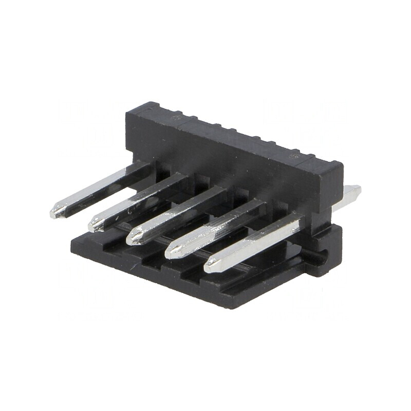 Conector cablu-placă soclu tată PIN 5, 3,96mm THT MAS-CON - Componentă electronică de conectare | Electronic-mag.ro | Componente