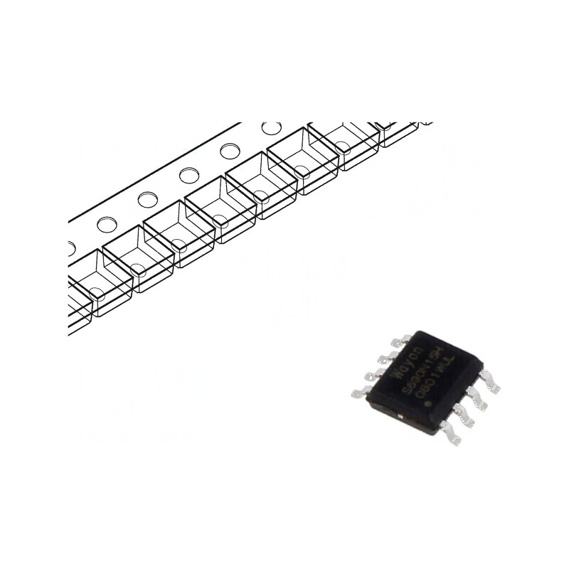 Tranzistor N-MOSFET Unipolar SOP8 - Componentă Electronică pentru Circuite Integrate | Electronic-mag.ro | Componente Electronic