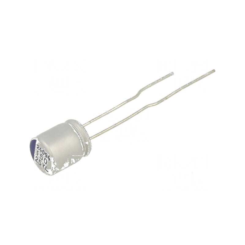 Condensator Hibrid THT -55° până la 125°C, Dimensiune Carcasă Ø6,3x7,5mm, Toleranță ±20% | Electronic-mag.ro | Componente Electr